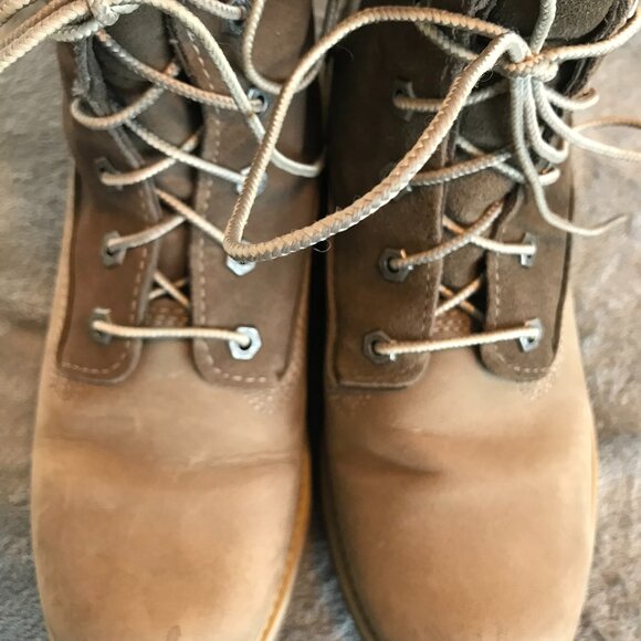 Timberland waterproof boots women's size 8 sherpa lined suede outdoors corpcore - Picture 5 of 11